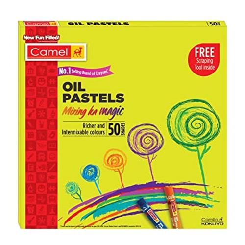 DOMS OIL PASTELS 50NOS